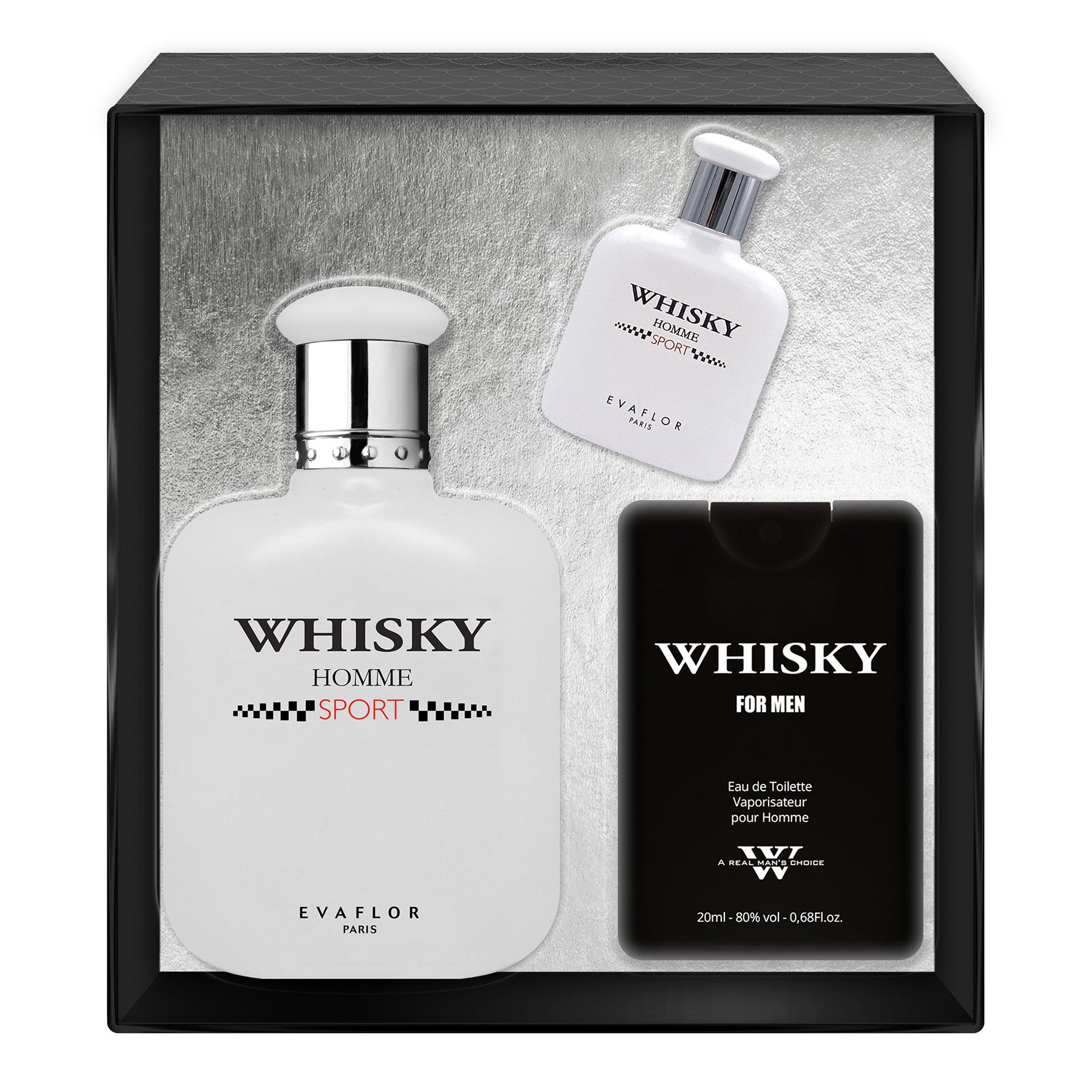 Eau De Toilette Homme - Double Whisky Coffret 100 Ml + Parfum